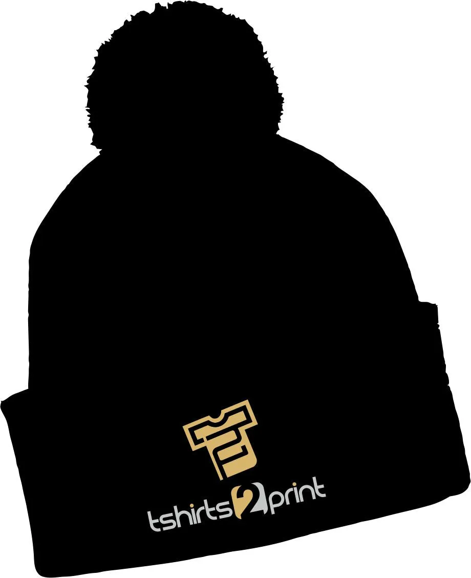 5 x BEANIES with Embroidered LOGO