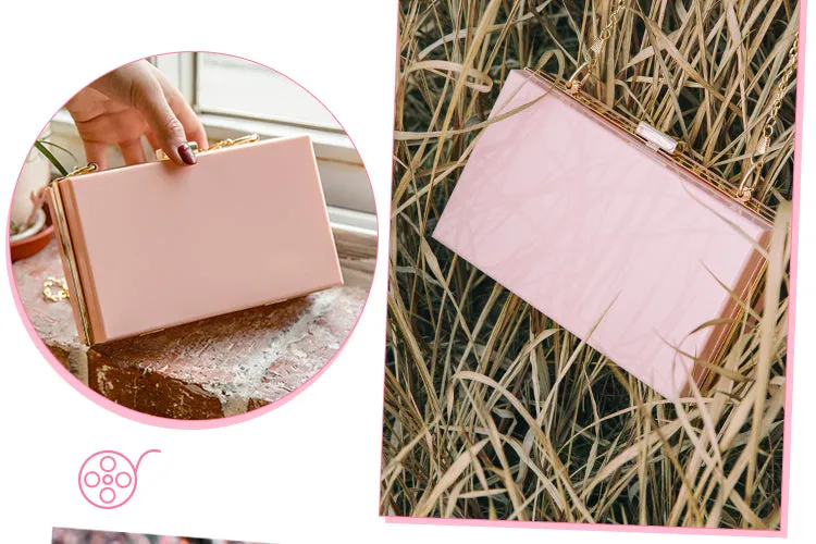 Acrylic Clear Cute Transparent Crossbody Bag