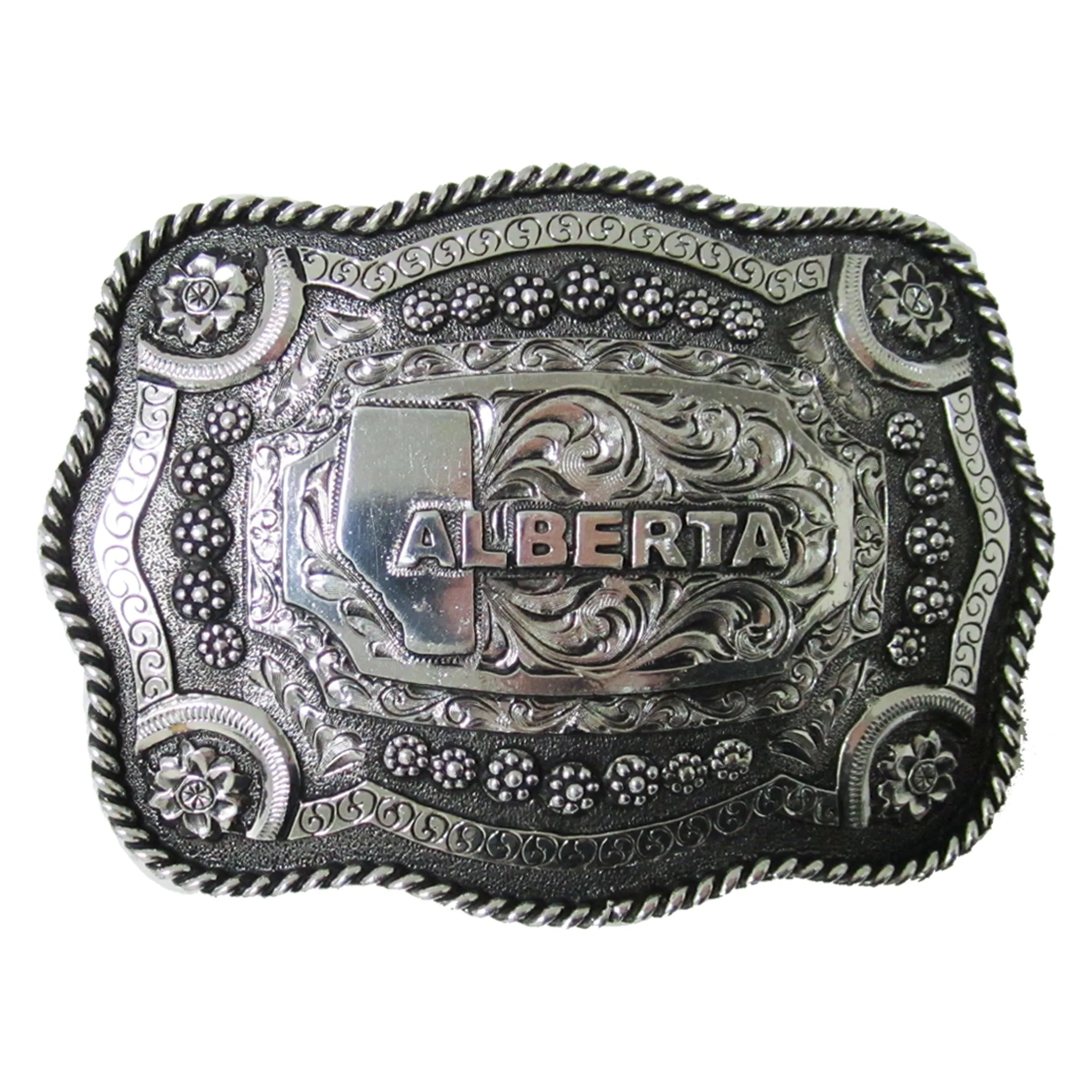Alberta — Rope Edge Scallop Buckle