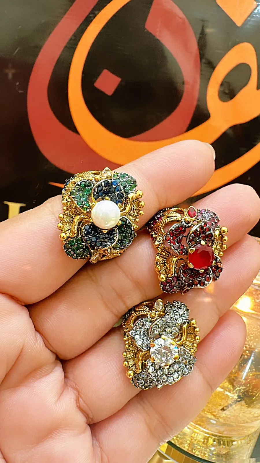 ANTEK ZIRCON RINGS