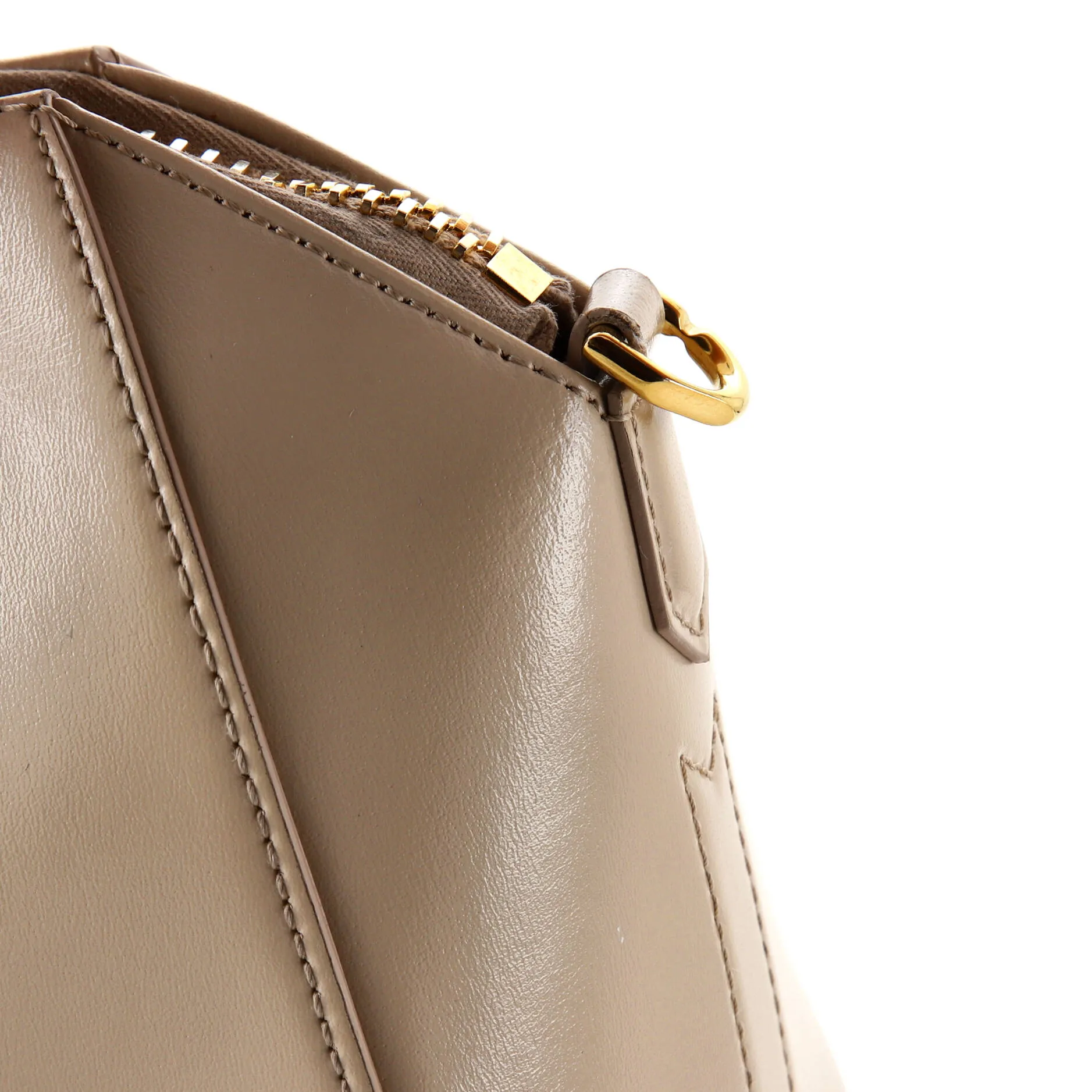 Antigona Bag Glazed Leather Mini