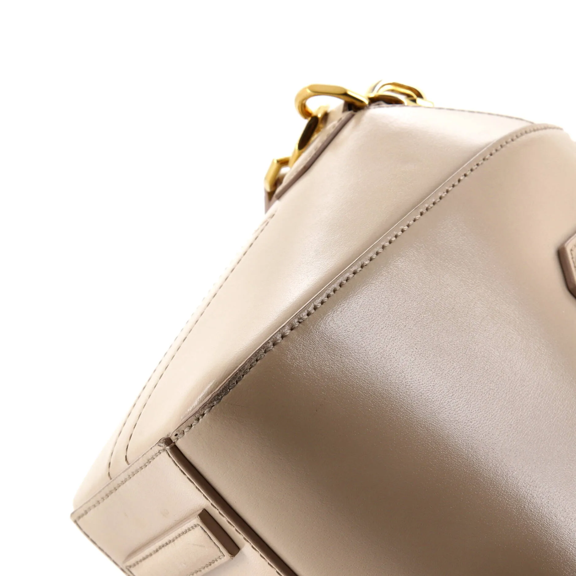 Antigona Bag Glazed Leather Mini