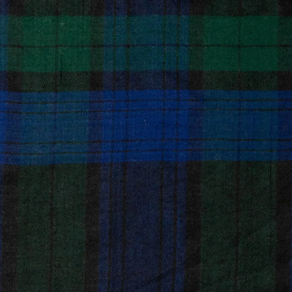 Black Watch Contemporary Pashmina Cashmere Shawl