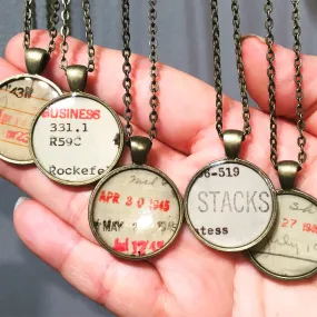 Book Lover Necklaces
