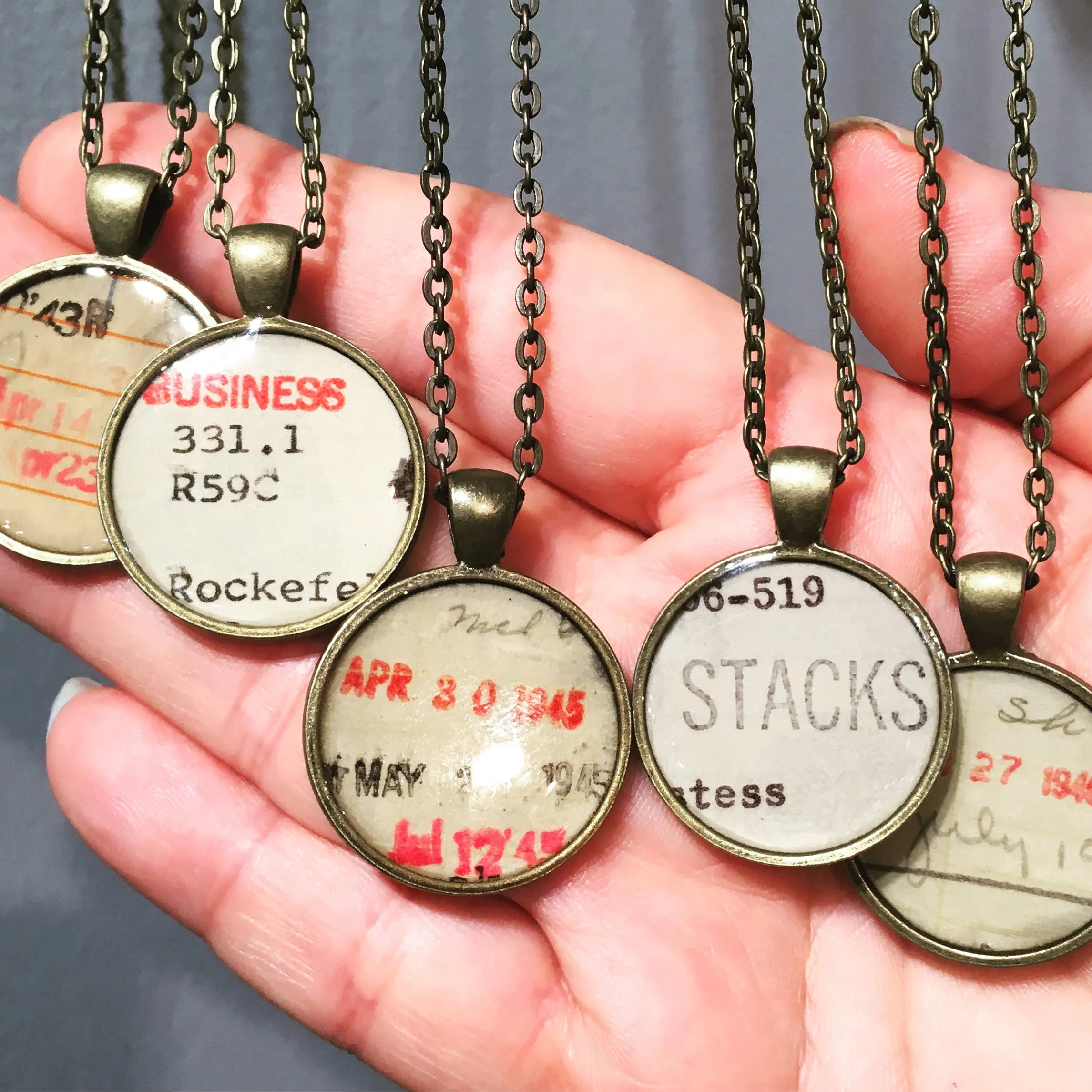 Book Lover Necklaces