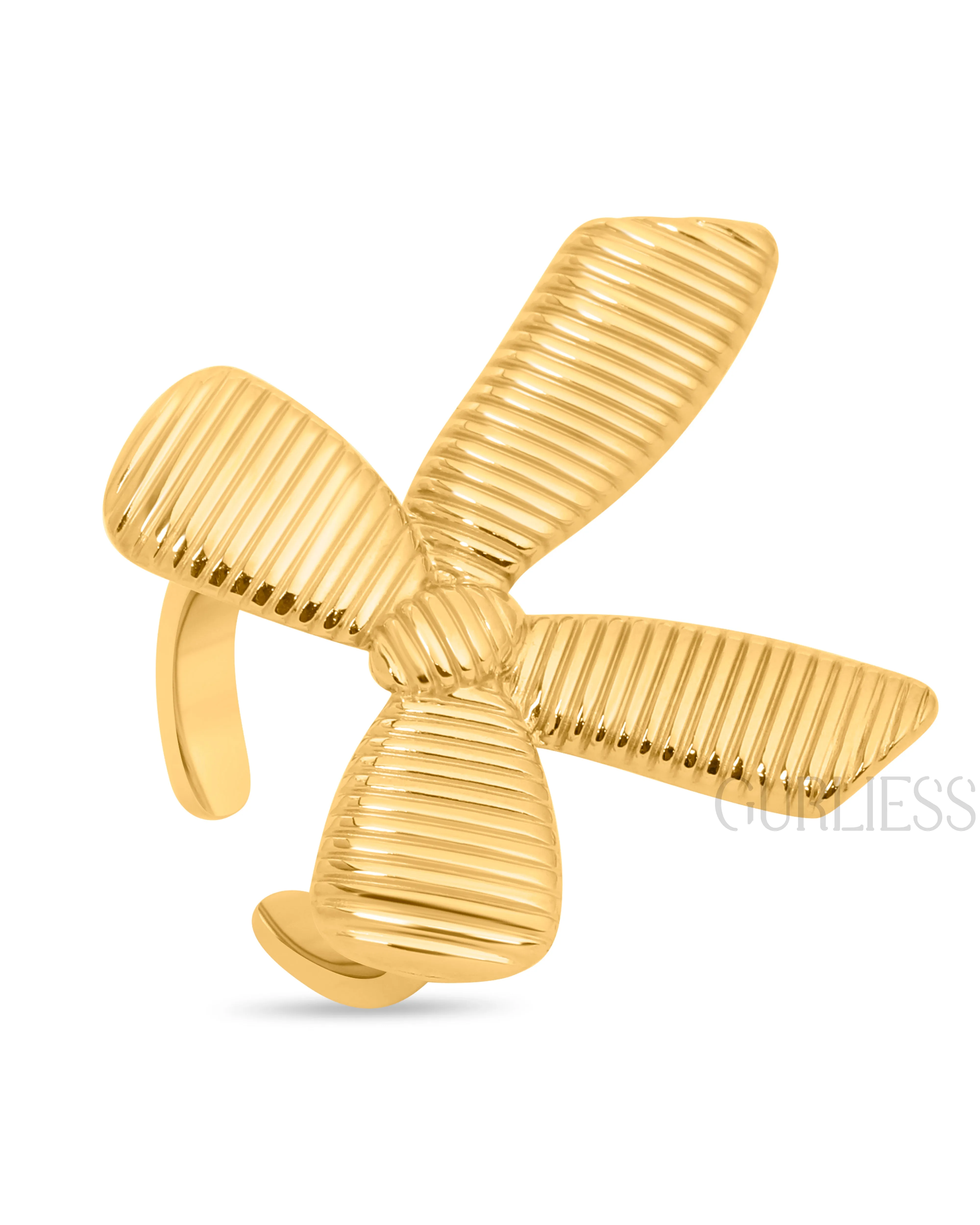 Bowtique Gold Rings