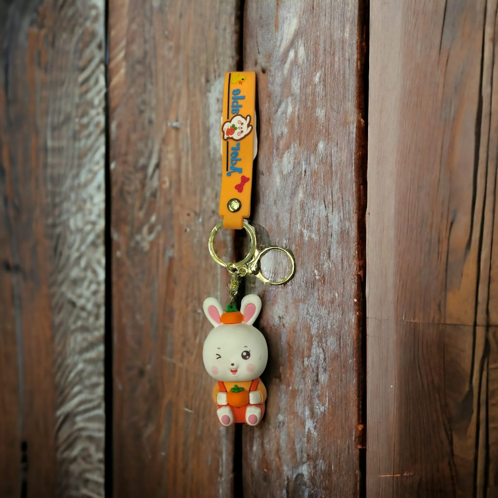 Bunny Theme Cute  Keychain