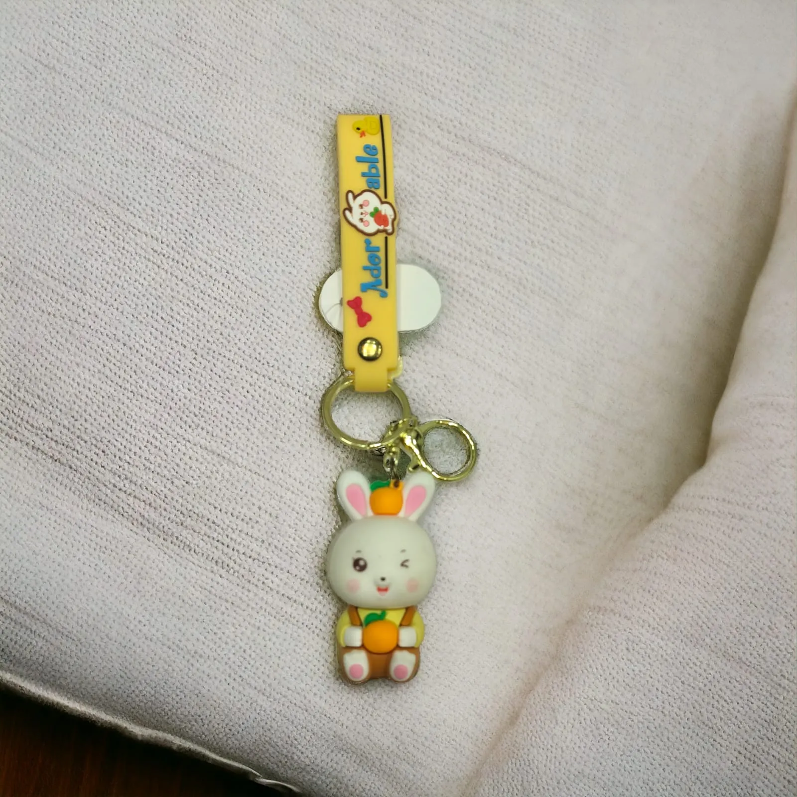 Bunny Theme Cute  Keychain