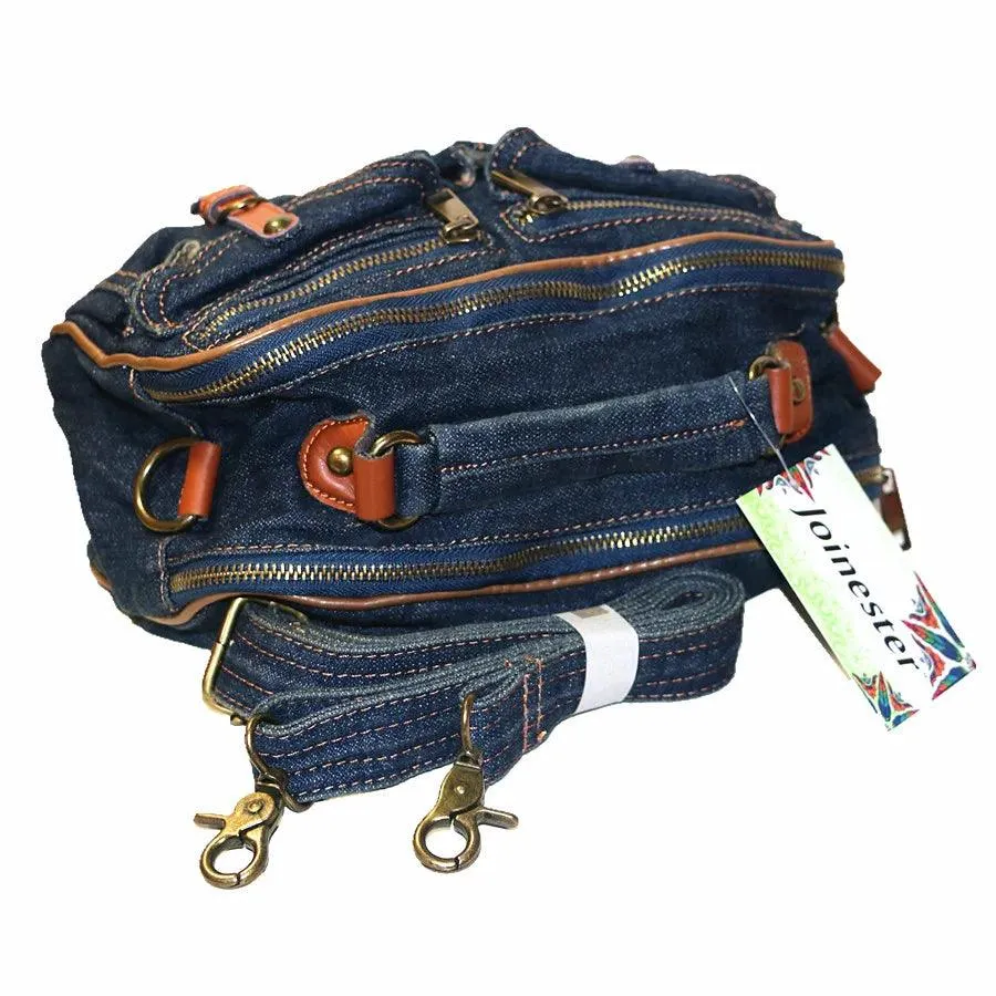 Classic Casual Denim Handbag