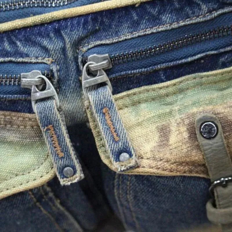 Classic Casual Denim Handbag