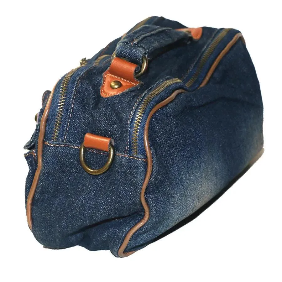 Classic Casual Denim Handbag