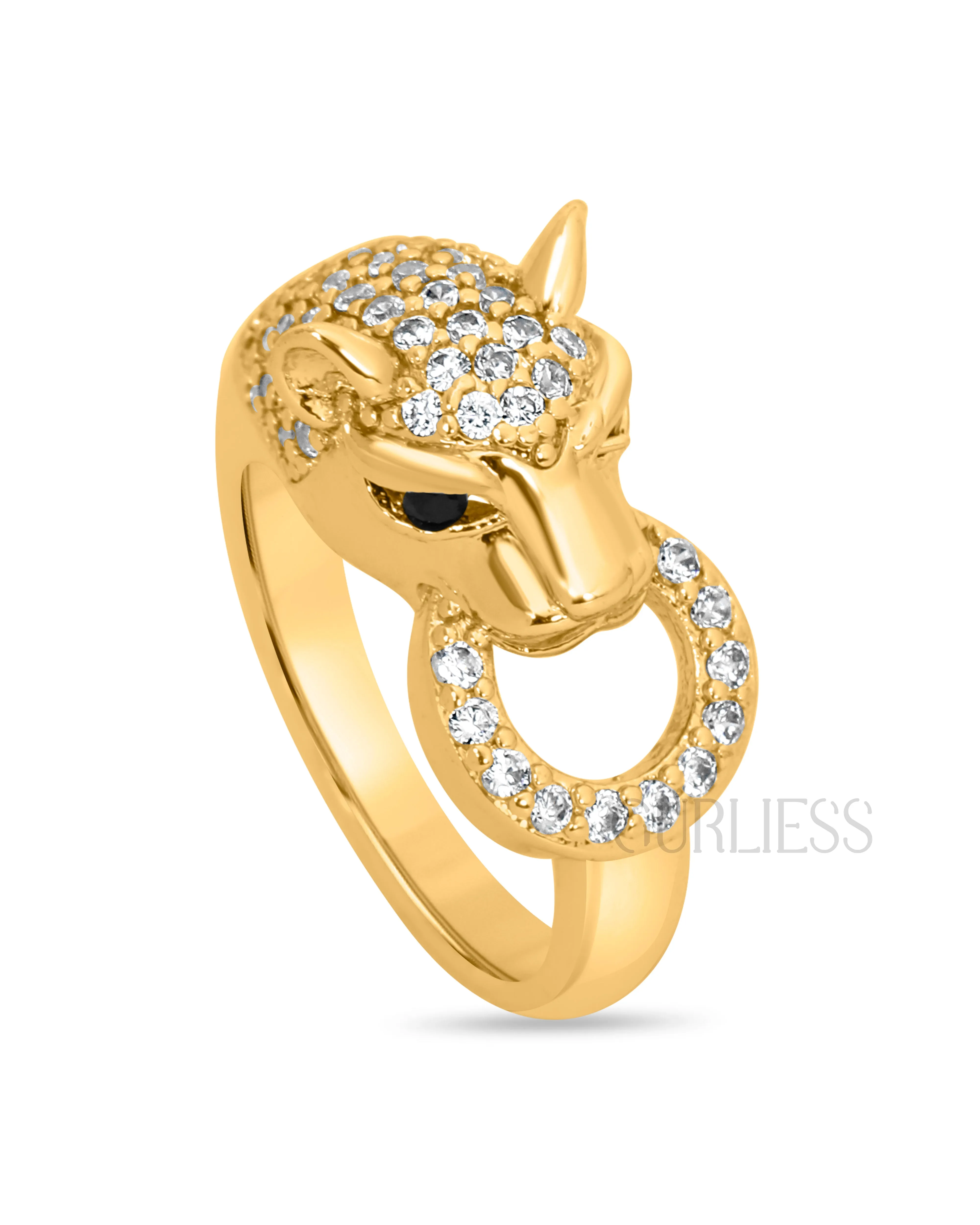 Claw Gold Rings