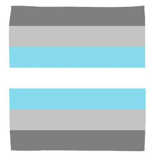 Demiboy Pride Flag Bandana
