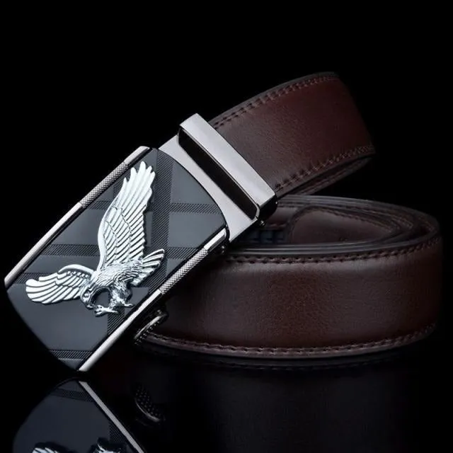 Designer Leather Men Waist Belt