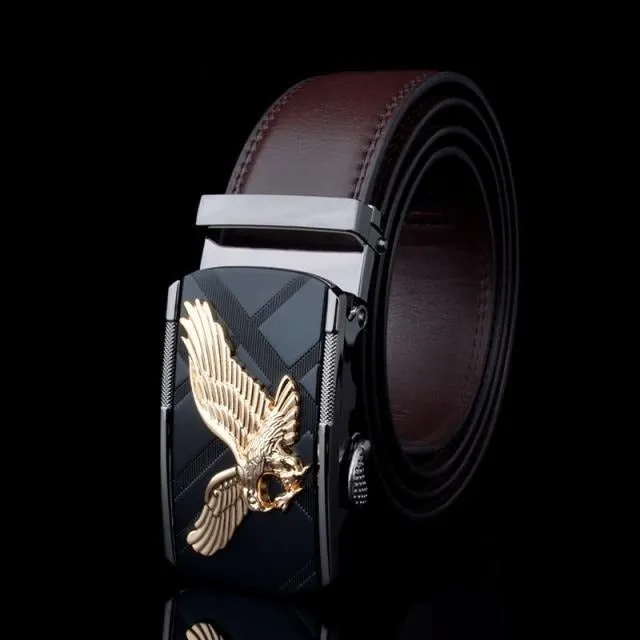 Designer Leather Men Waist Belt