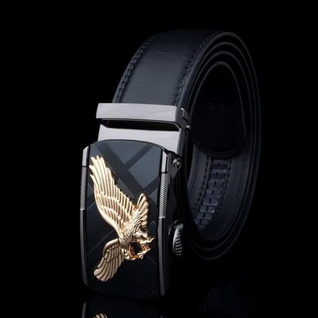Designer Leather Men Waist Belt