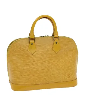 Epi Leather Alma Hand Bag with Classic Design