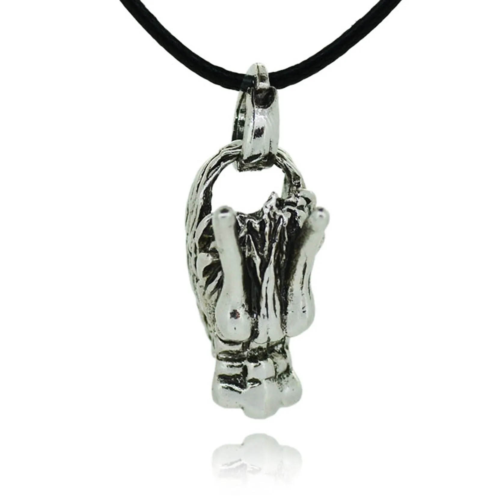 Fashion Shape Skull Pendant Necklace For Men Classic Rope Punk Statement Chain Necklace Summer Style Silver Fine Jewelry