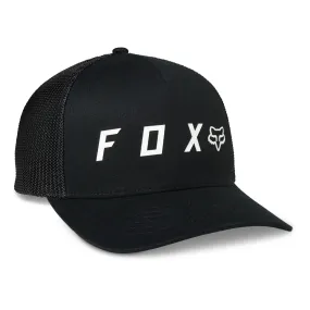 Fox Racing  Mens Absolute Flexfit Hat Cap Curved Brim Iconic Logo Black
