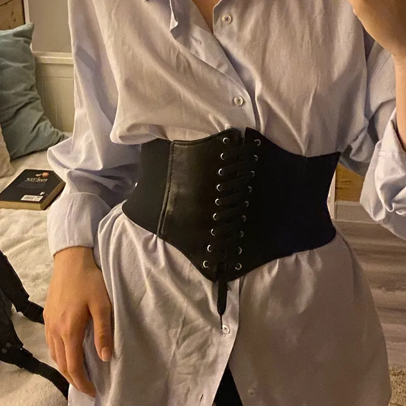 Funki Buys | Belts | Women's Gothic Under Bust Belt | Waist Cincher