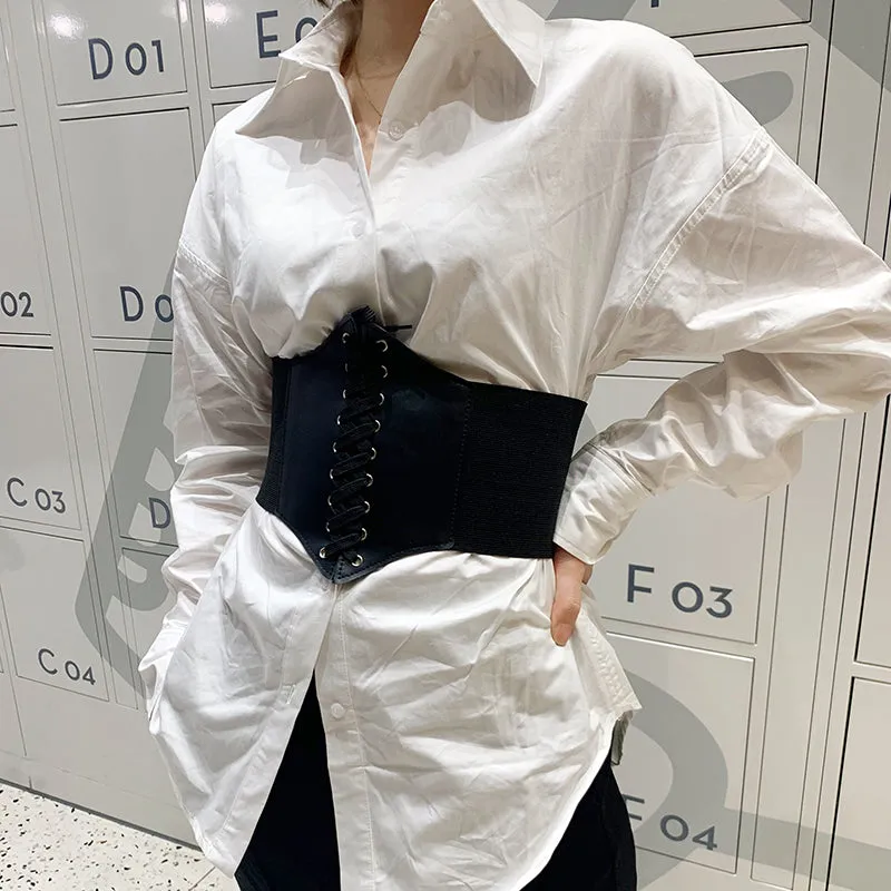 Funki Buys | Belts | Women's Gothic Under Bust Belt | Waist Cincher