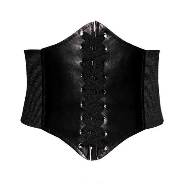 Funki Buys | Belts | Women's Gothic Under Bust Belt | Waist Cincher