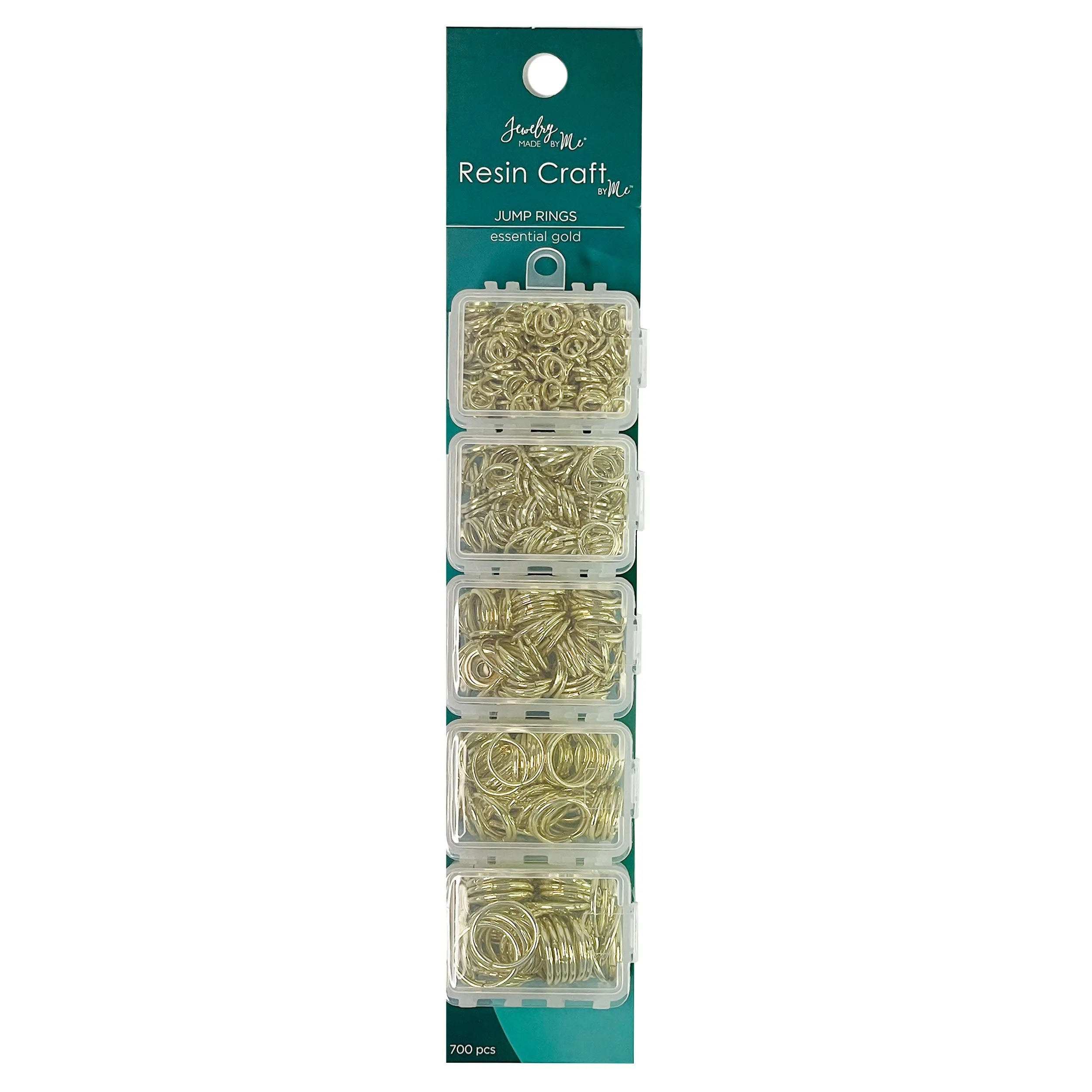Gold Essential Jump Rings, 700pcs