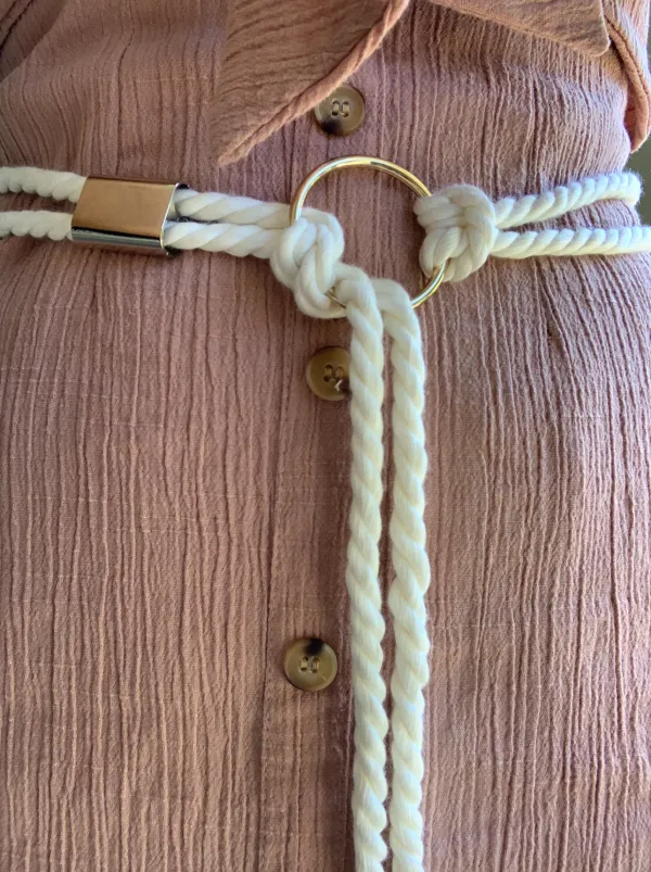 Gold Rope Belt