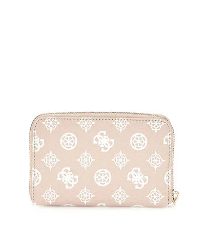 GUESS MEDIUM ZIP AROUND SAND