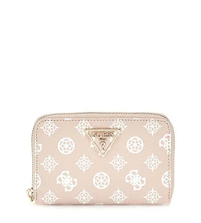 GUESS MEDIUM ZIP AROUND SAND