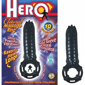 Hero Cockring & Clit Massager
