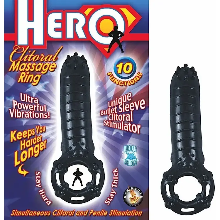 Hero Cockring & Clit Massager