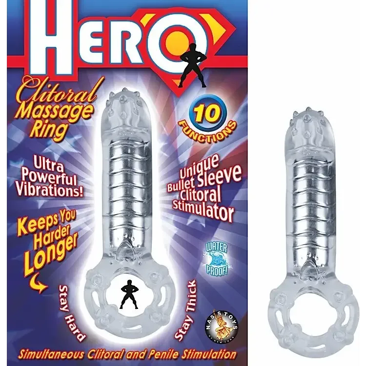 Hero Cockring & Clit Massager