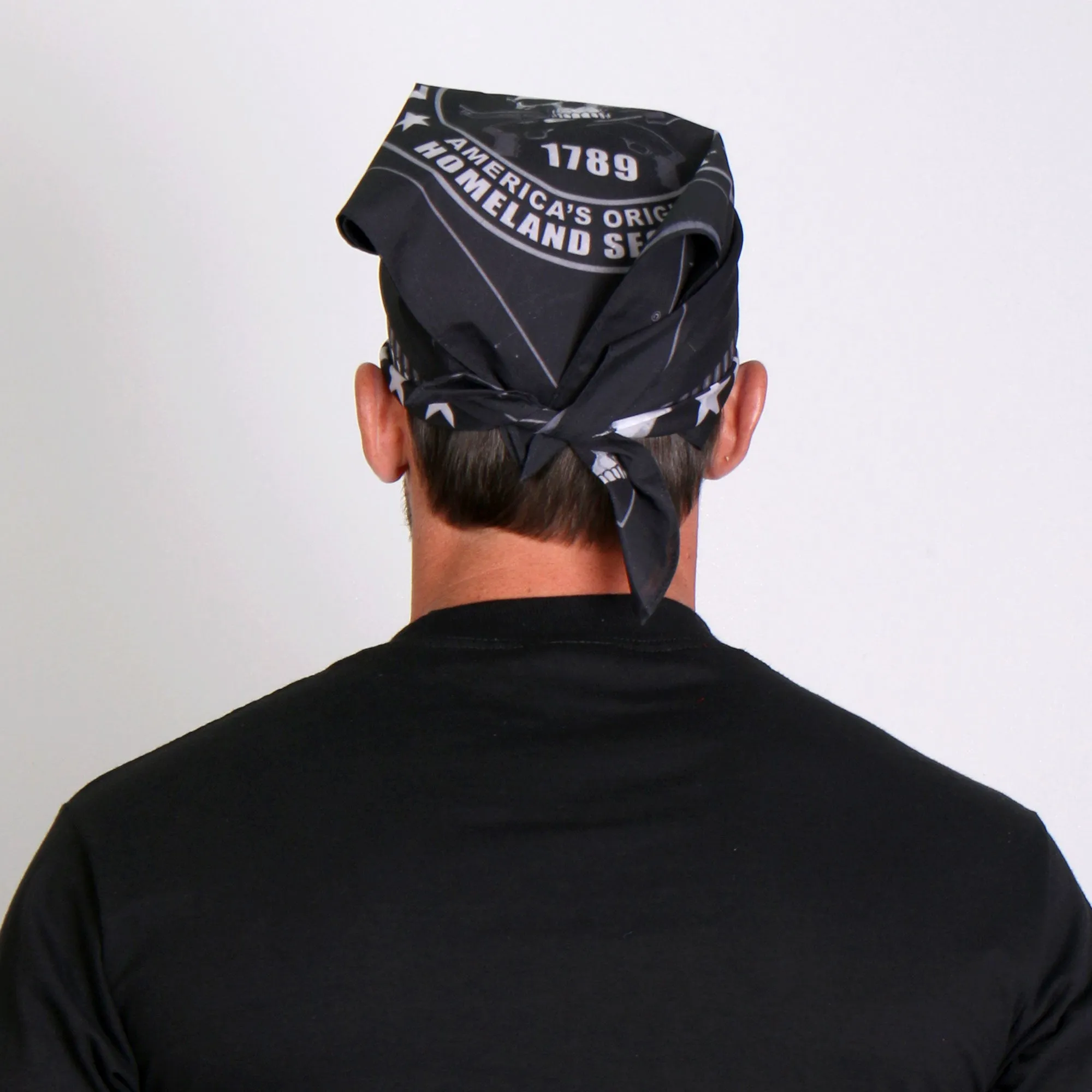Hot Leathers BAB1051 Hot Leathers 2nd Amendment America's Original Homeland Security Bandana