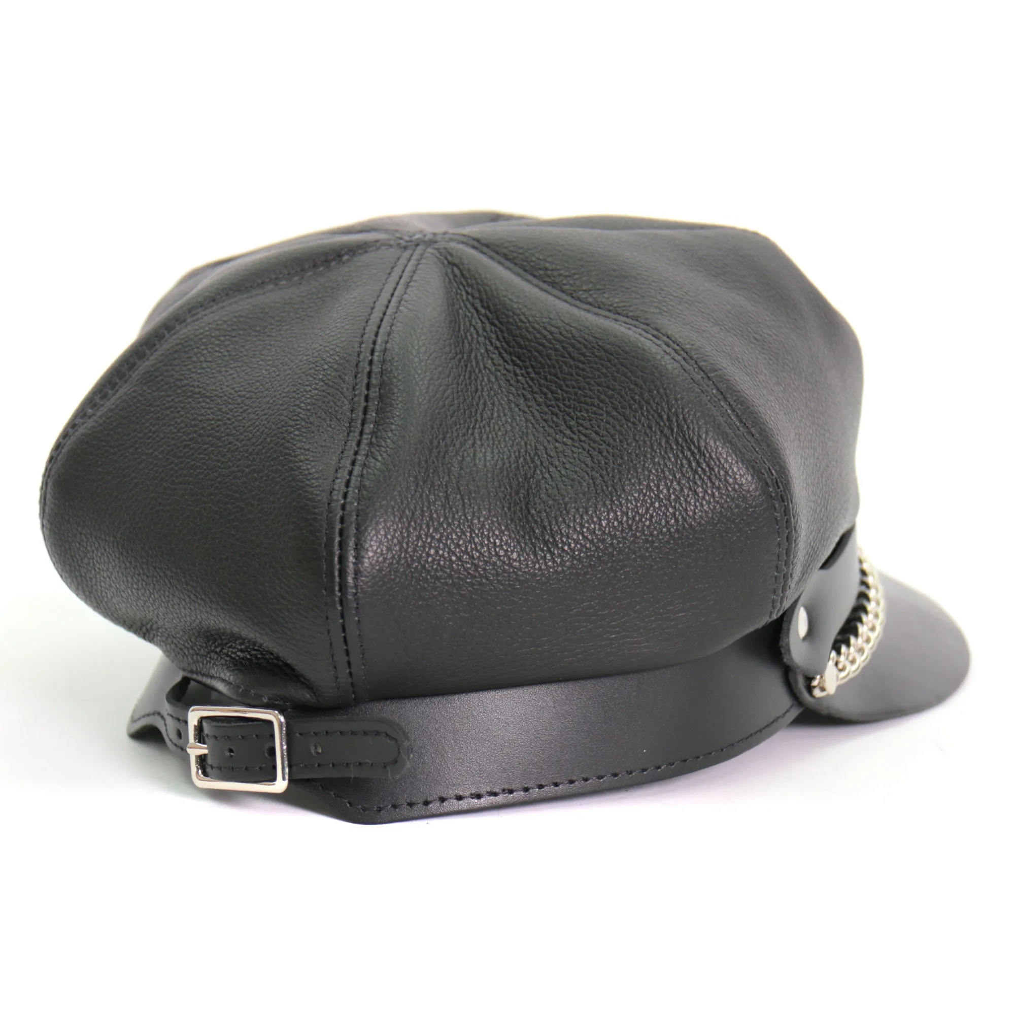 Hot Leathers Leather Section Pie Top Cap