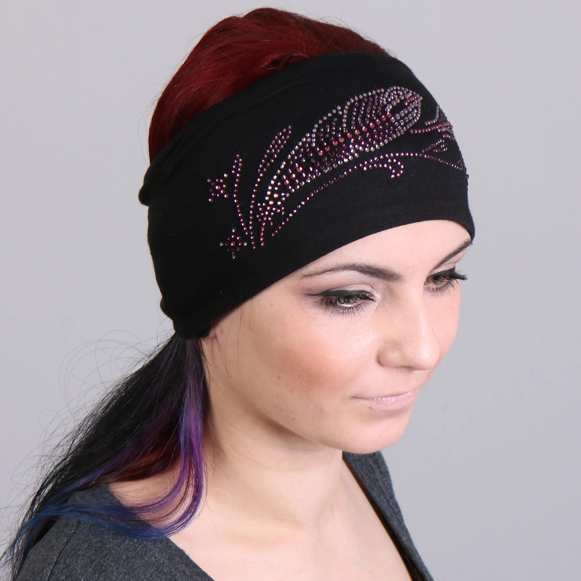 Hot Leathers Original Feathers Bling Wrap