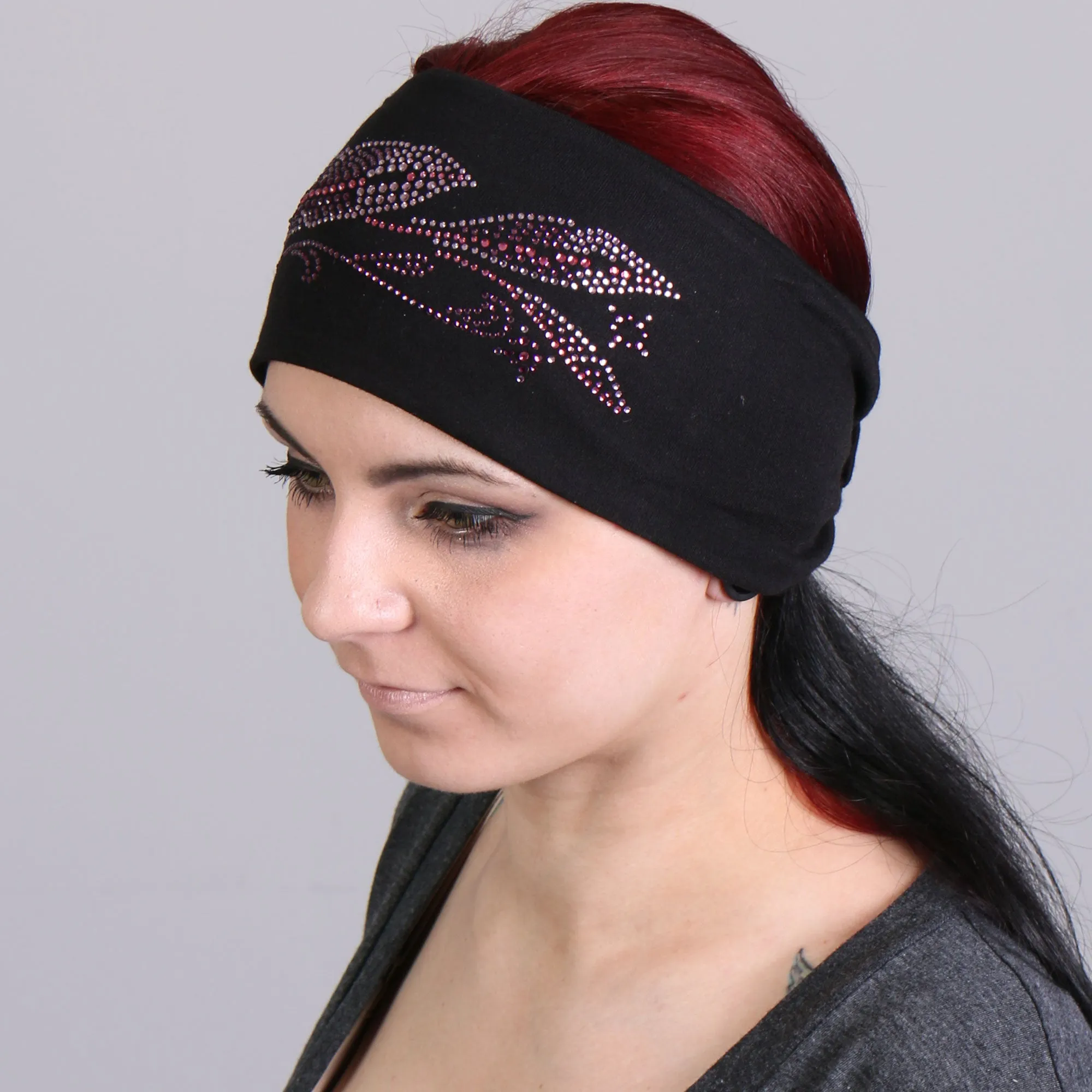 Hot Leathers Original Feathers Bling Wrap