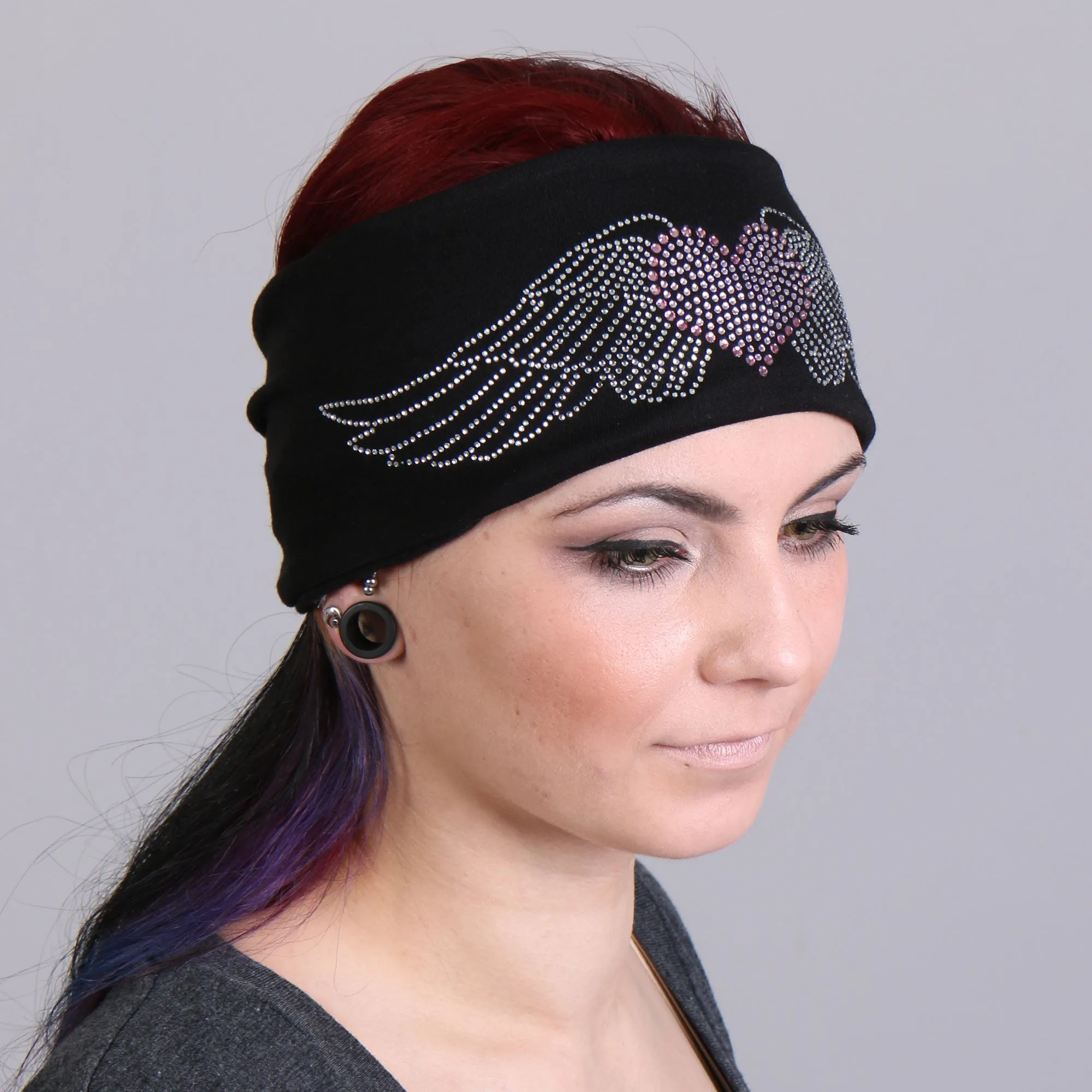 Hot Leathers RWC1003 Original Heart with Wings Bling Wraps