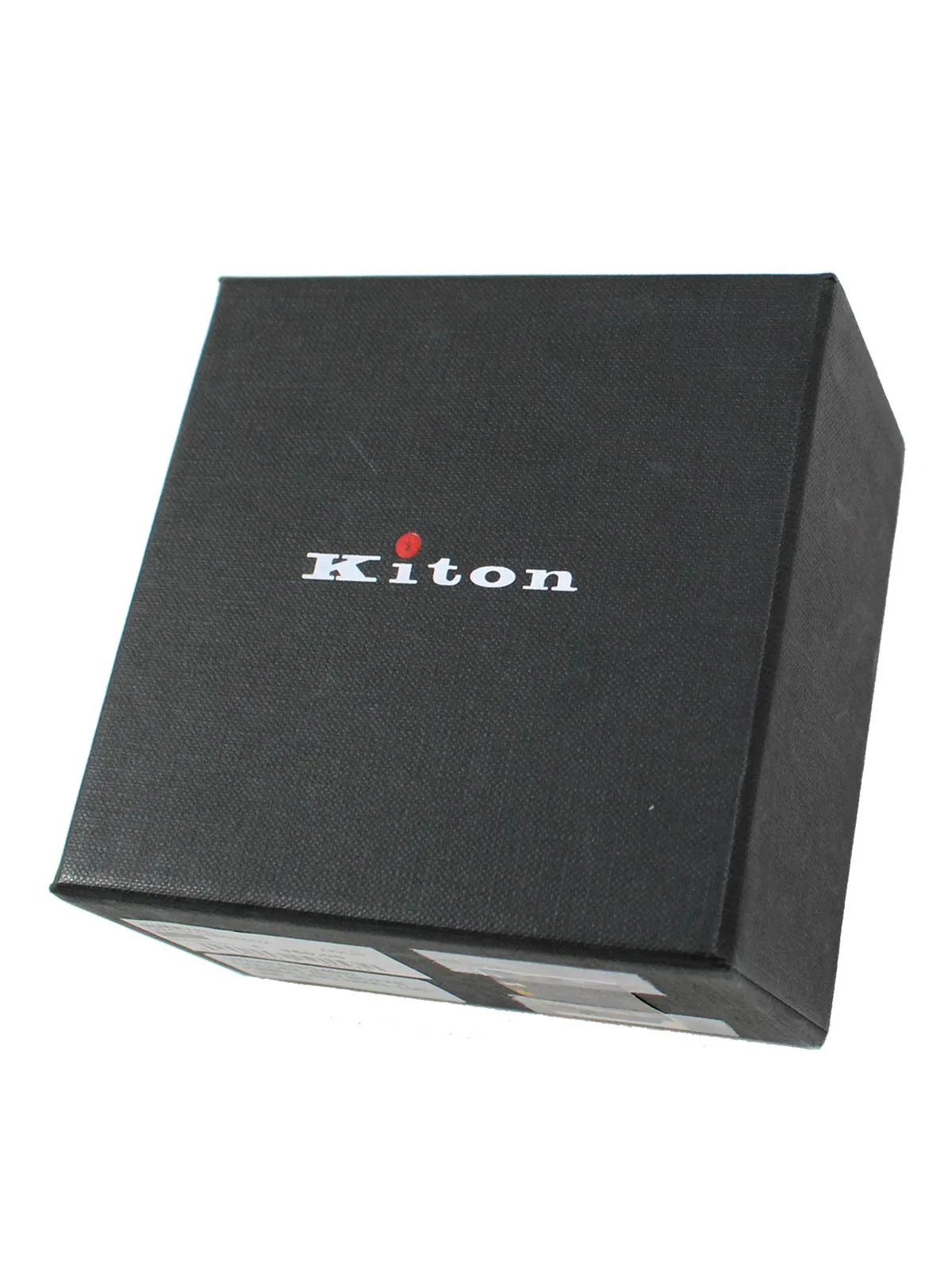 Kiton Belt Brown Grain K Buckle Leather Men Belt 120 / 48 SALE