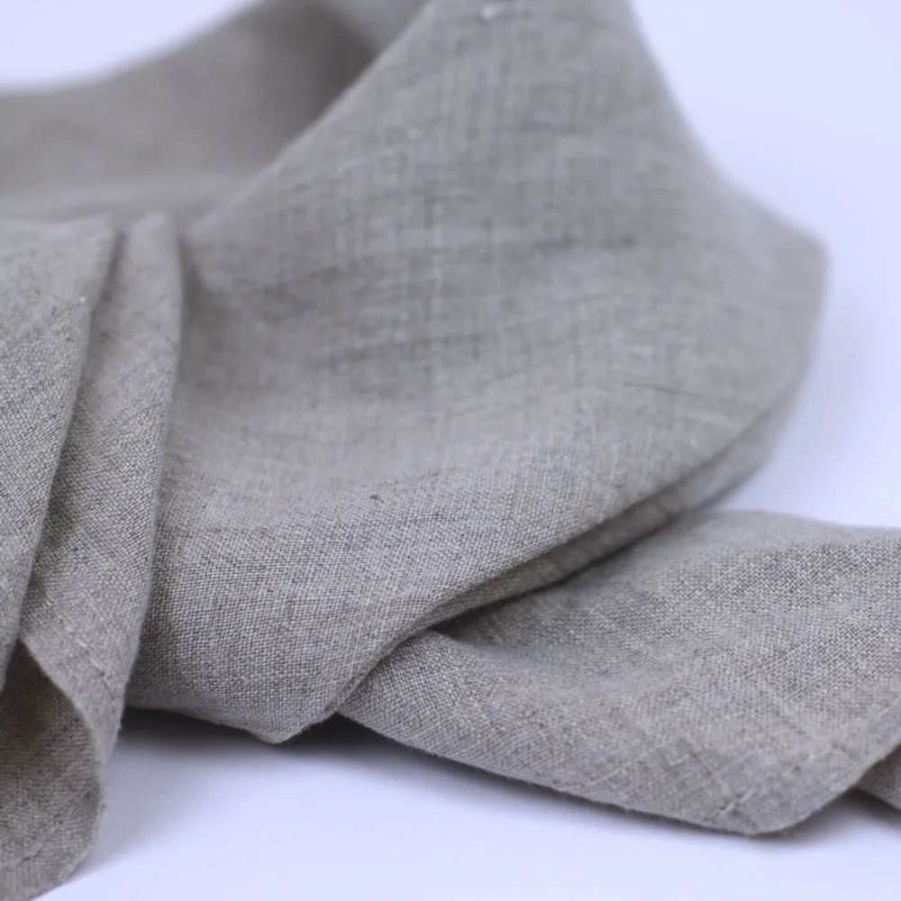 Linen Bandana - Stonewashed - Natural - Thin Linen