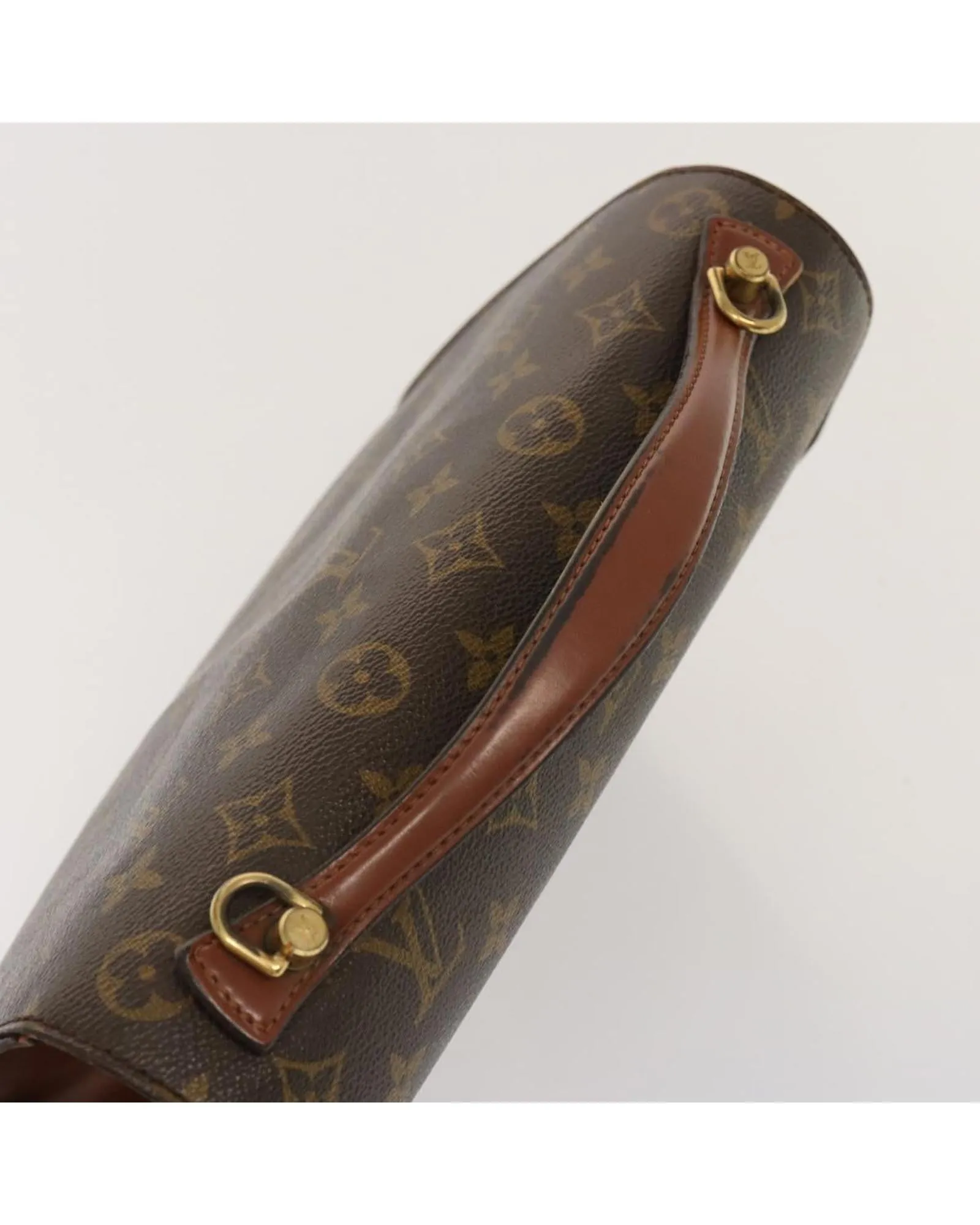 LOUIS VUITTON Executive Monogram Canvas Briefcase Brown
