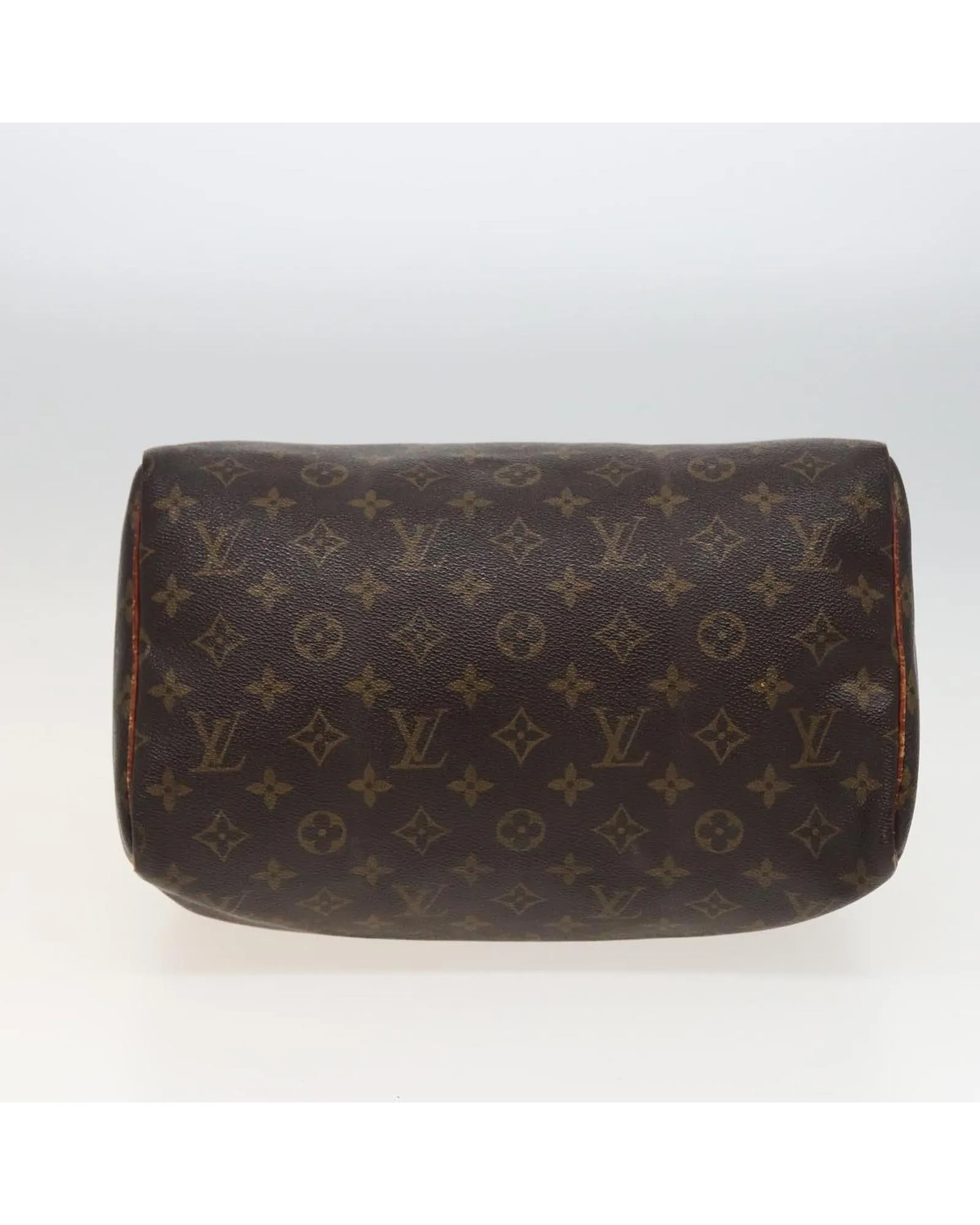 Louis Vuitton Speedy 25 Monogram Canvas Handbag Brown