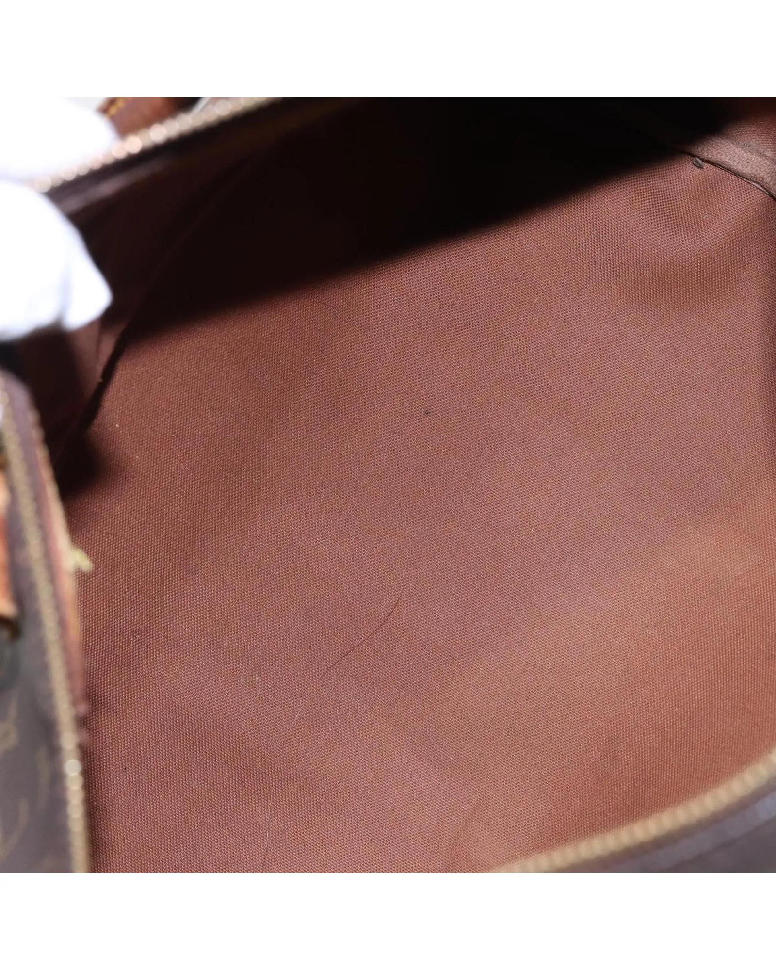 Louis Vuitton Speedy 25 Monogram Canvas Handbag Brown