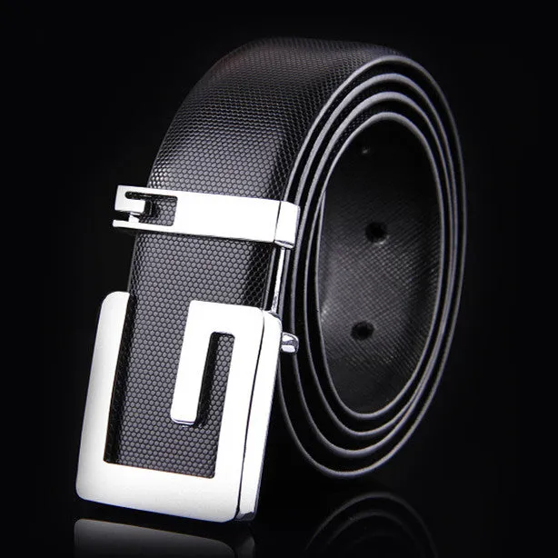 Men's belts Luxury brand genuine leather for Male casual fashion designer Straps high quality leather waistband free shipping