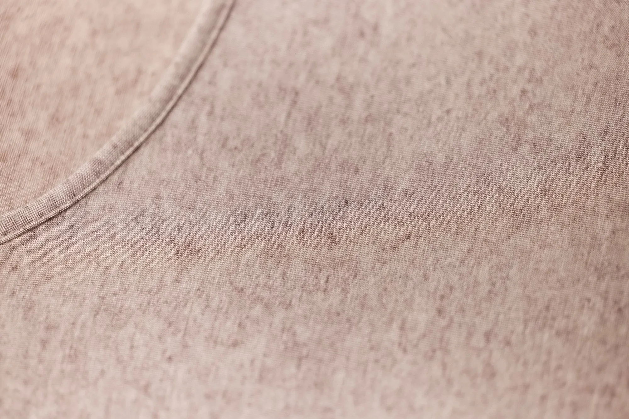 Modal Cashmere Long Sleeve Top Noce