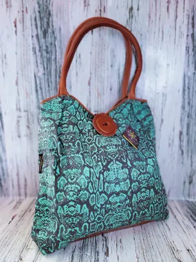 Mongoose Duck bag snake skin
