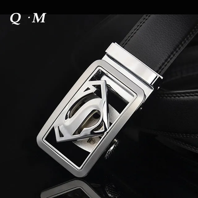Musenge Male Genuine Leather Designer Belts Men High Quality Men's Belt Luxury Automatic Buckle Belts For Men Cinturones Hombre