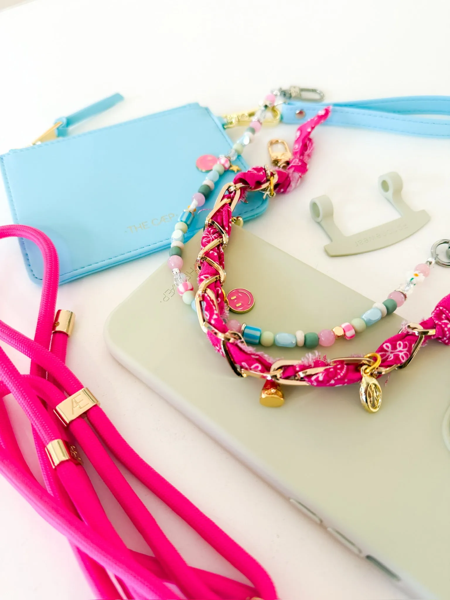 Neon Pink Snap Rope