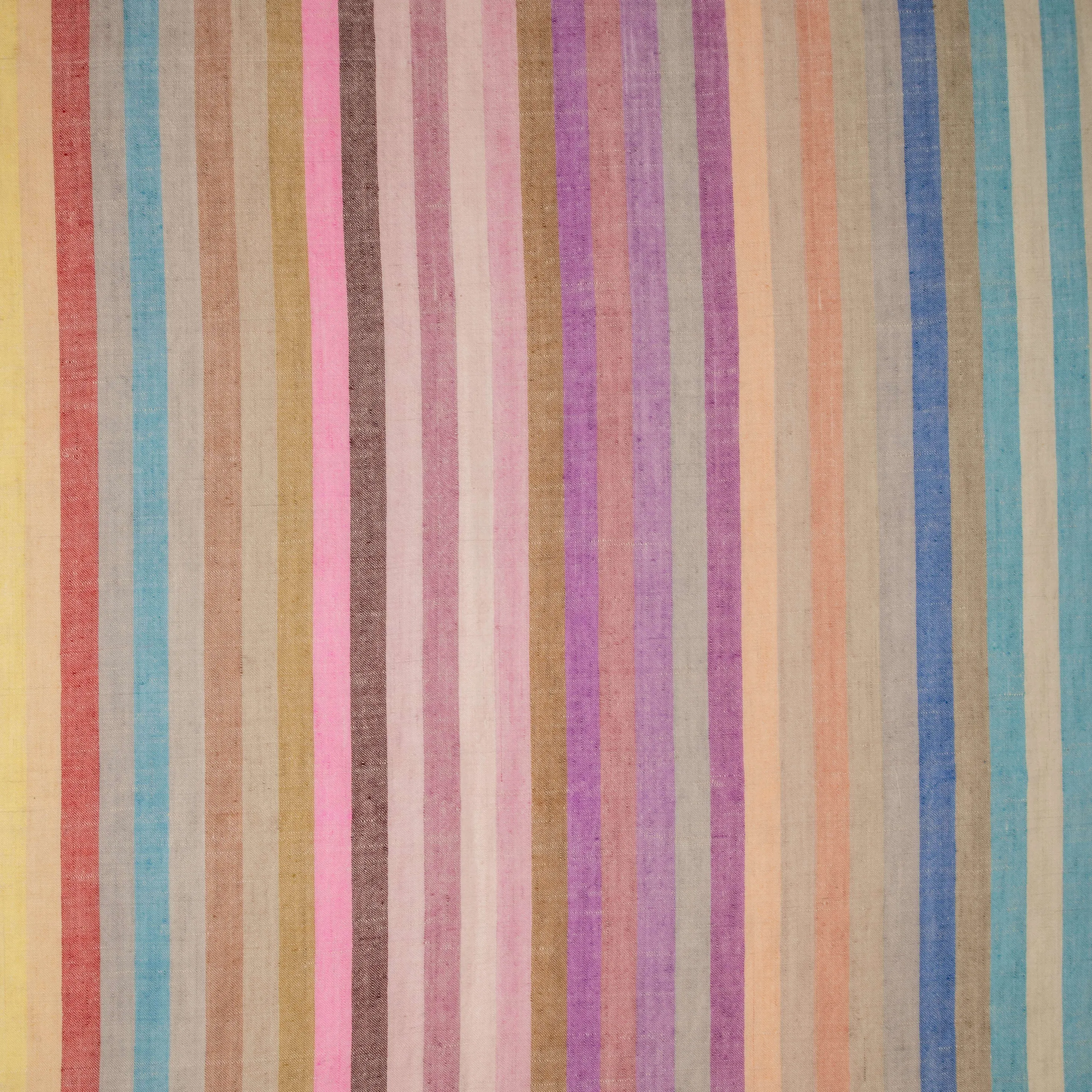 Pastel Stripe Pashmina Cashmere Shawl