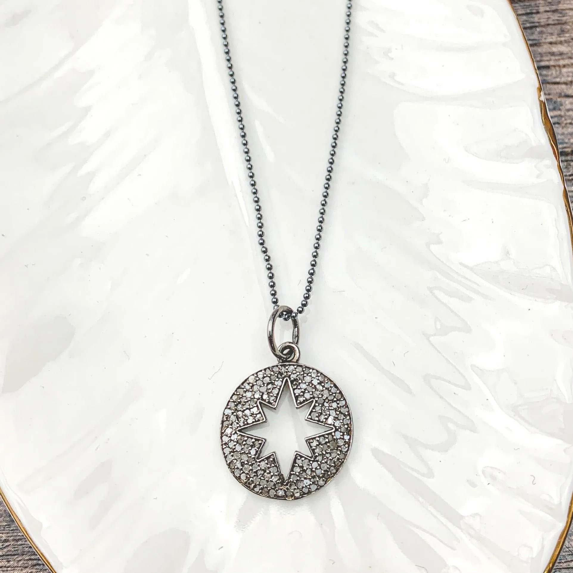 Pave Diamonds Necklaces